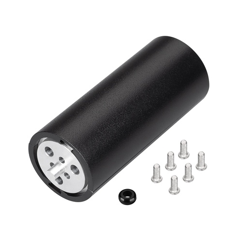 Соединитель профиля ROUND-D36-360-180 BLACK (Arlight, Металл)