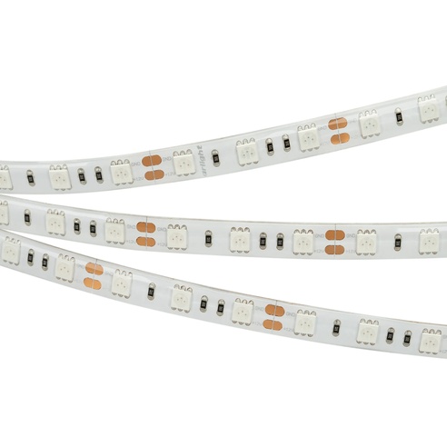 Лента светодиодная герметичная RTW-SE-B60-10mm 12V Green (14.4 W/m, IP65, 5060, 5m) (Arlight, 14.4 Вт/м, IP65)