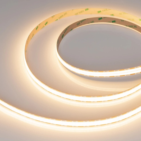 Лента светодиодная COB-X1088-12mm 24V Warm3000 (22 W/m, IP20, 5m) (Arlight, 5 лет)