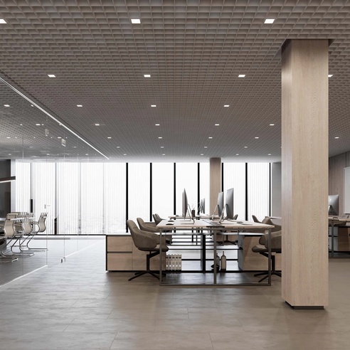 Светильник DL-GRIGLIATO-S90x90-6W Warm3000 (GR, 90 deg, 230) (Arlight, IP40 Металл, 5 лет)