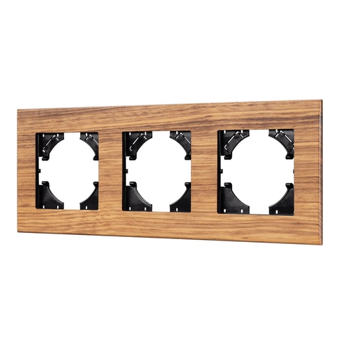 Рамка из натурального дерева FRM-XSILO-WD-3-SNL (Arlight, -)