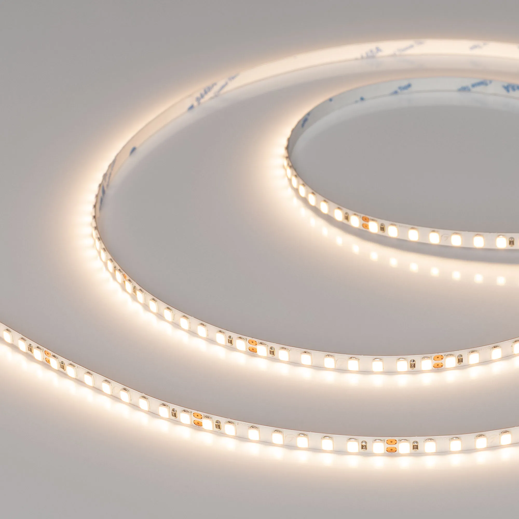 Лента светодиодная RT-A160-5mm 24V Warm3500 (15 W/m, IP20, 2835, 5m) (Arlight, Открытый) - изображение товара