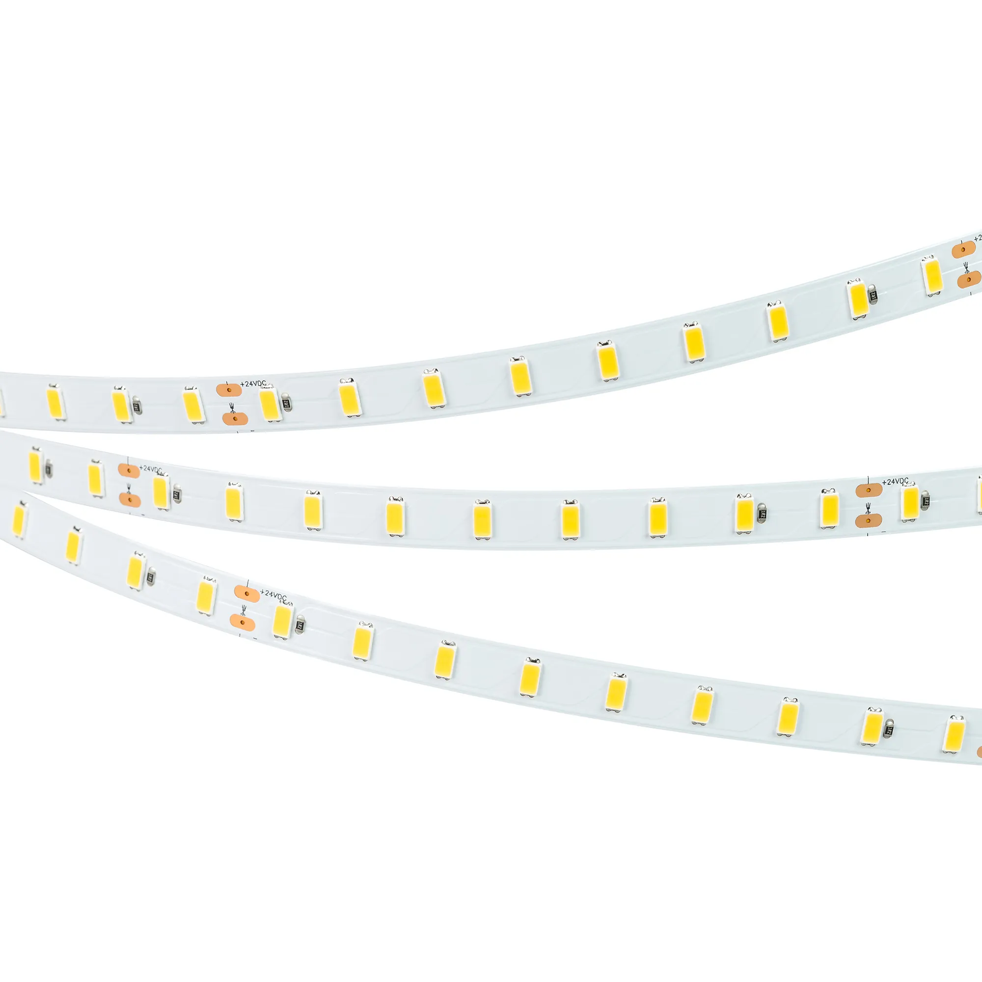 Лента светодиодная ULTRA-C72-10mm 24V Warm2700 (7.2 W/m, IP20, 5630, 5m) (Arlight, высок.эфф.200 лм/Вт) - изображение товара