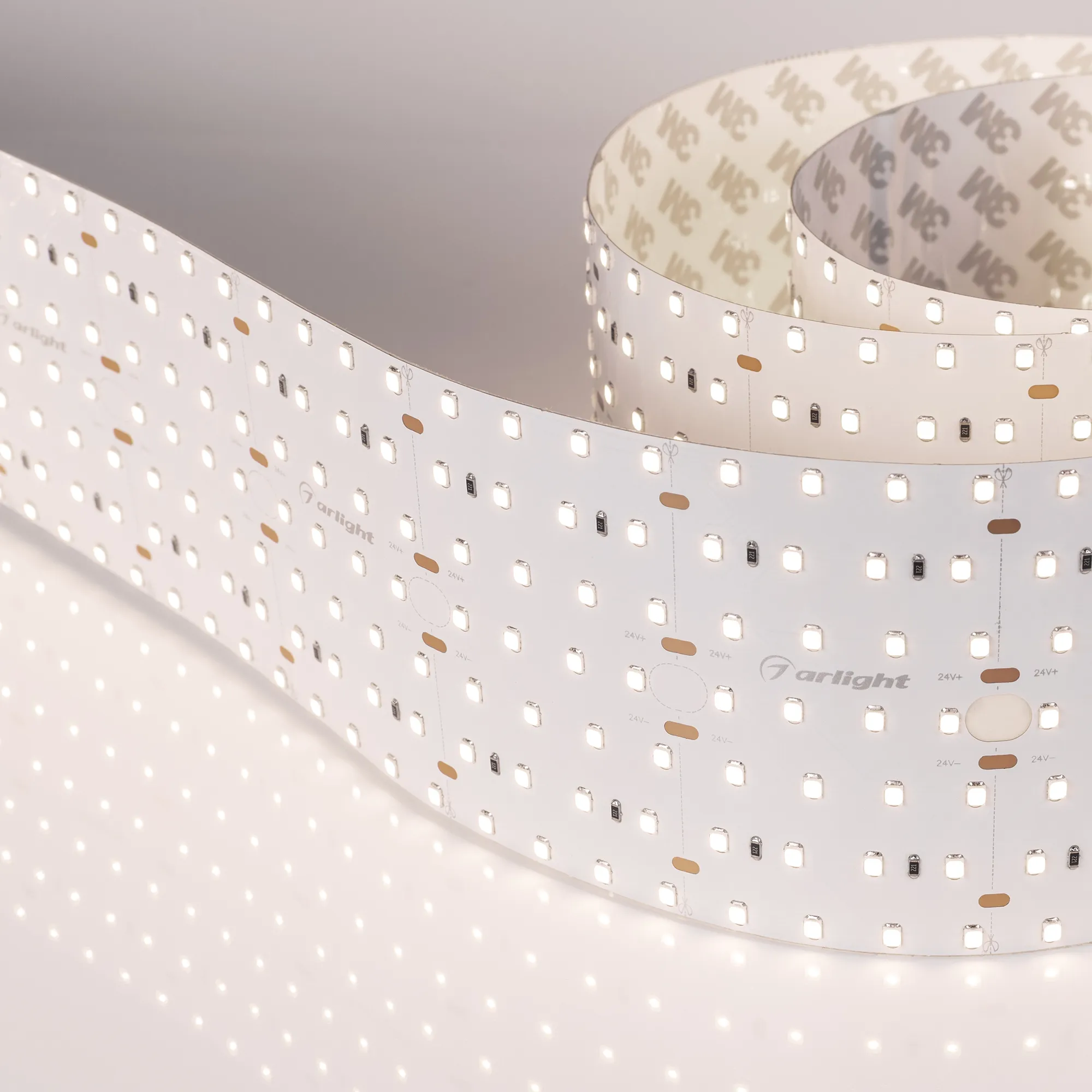 Лента светодиодная S2-A560-85mm 24V Day4000 (40 W/m, IP20, 2835, 2.5m) (Arlight, Открытый)