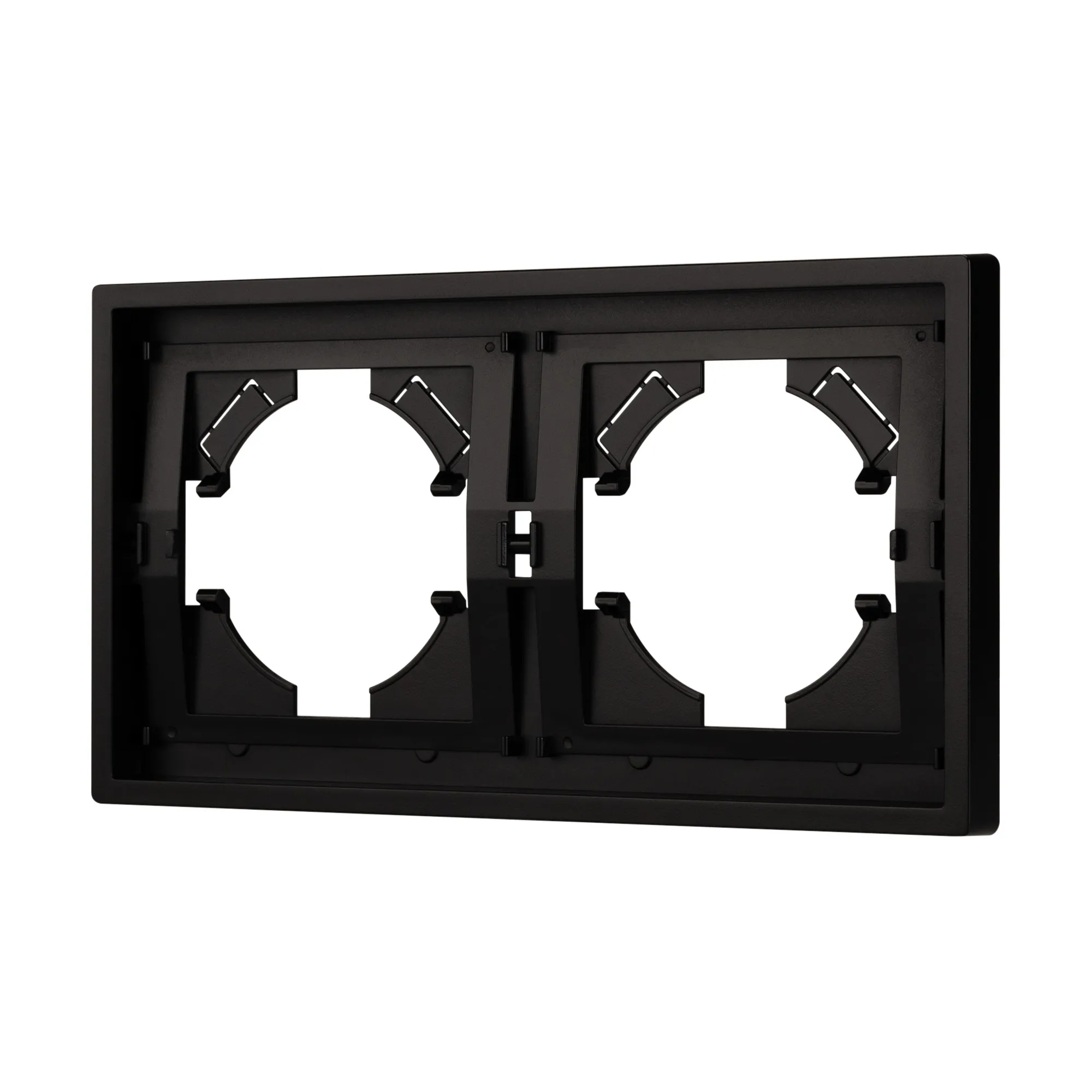 Рамка пластиковая FRM-TENDO-PL-2-BK (Arlight, -)