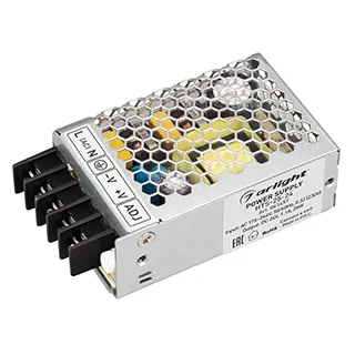 Блок питания HTS-25-24 (24V, 1.1A, 25W) (Arlight, IP20 Сетка, 3 года) - изображение товара