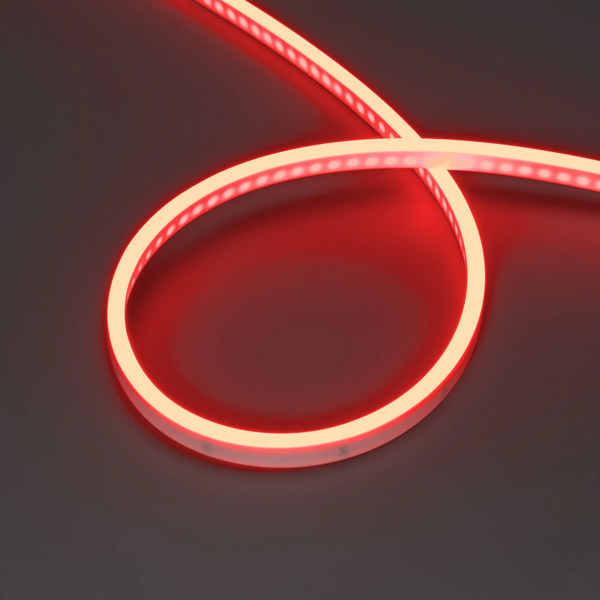 Лента герметичная WAVE-SIDE-PU-H120-06x12mm 24V RGB (8 W/m, IP68, 3m, wire x1) (Arlight, Вывод боковой, 3 года) - изображение товара