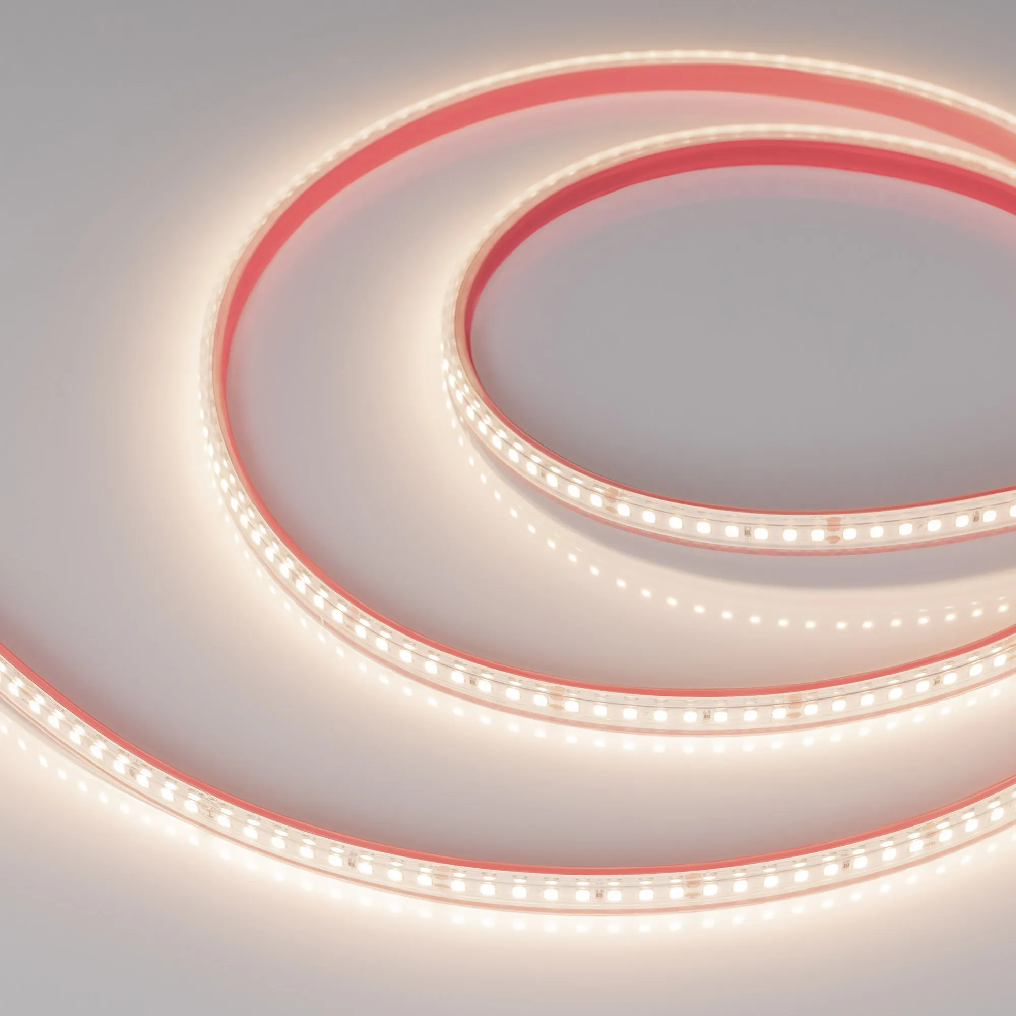 Лента светодиодная герметичная RTW-PS-A160-10mm 24V Warm3500 (12 W/m, IP67, 2835, 50m) (Arlight, 12 Вт/м, IP67) - изображение товара