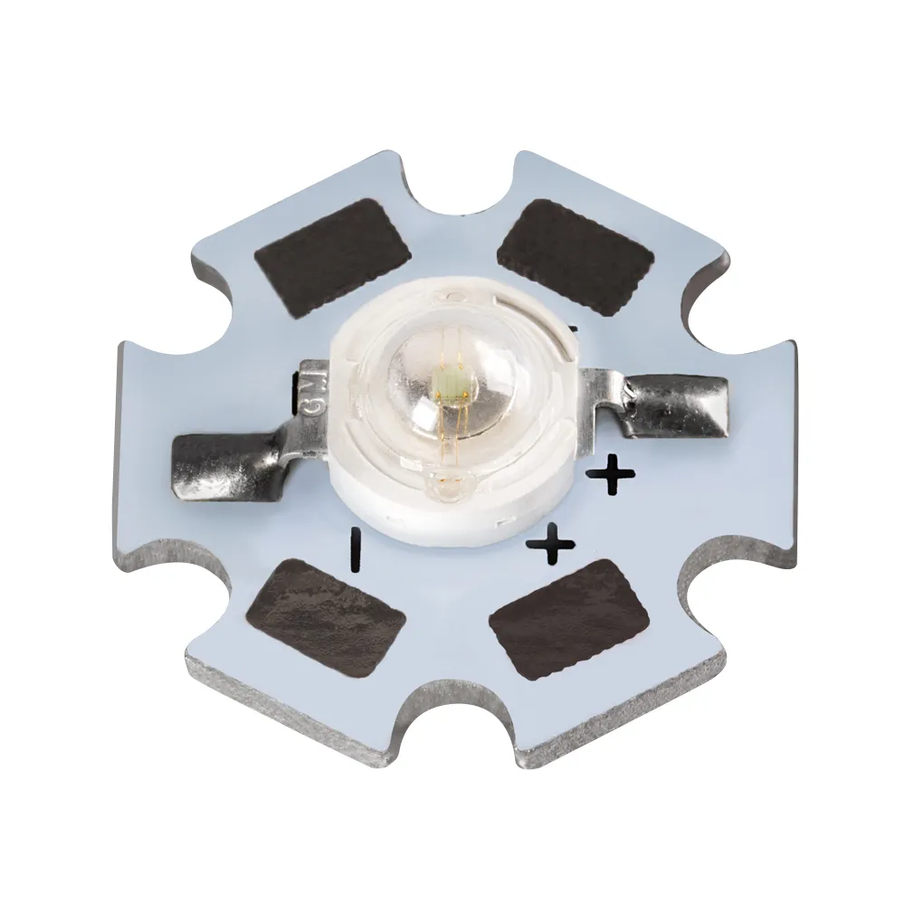 Мощный светодиод ARPL-STAR-3W-EPS45 Green (Arlight, Emitter) - изображение товара