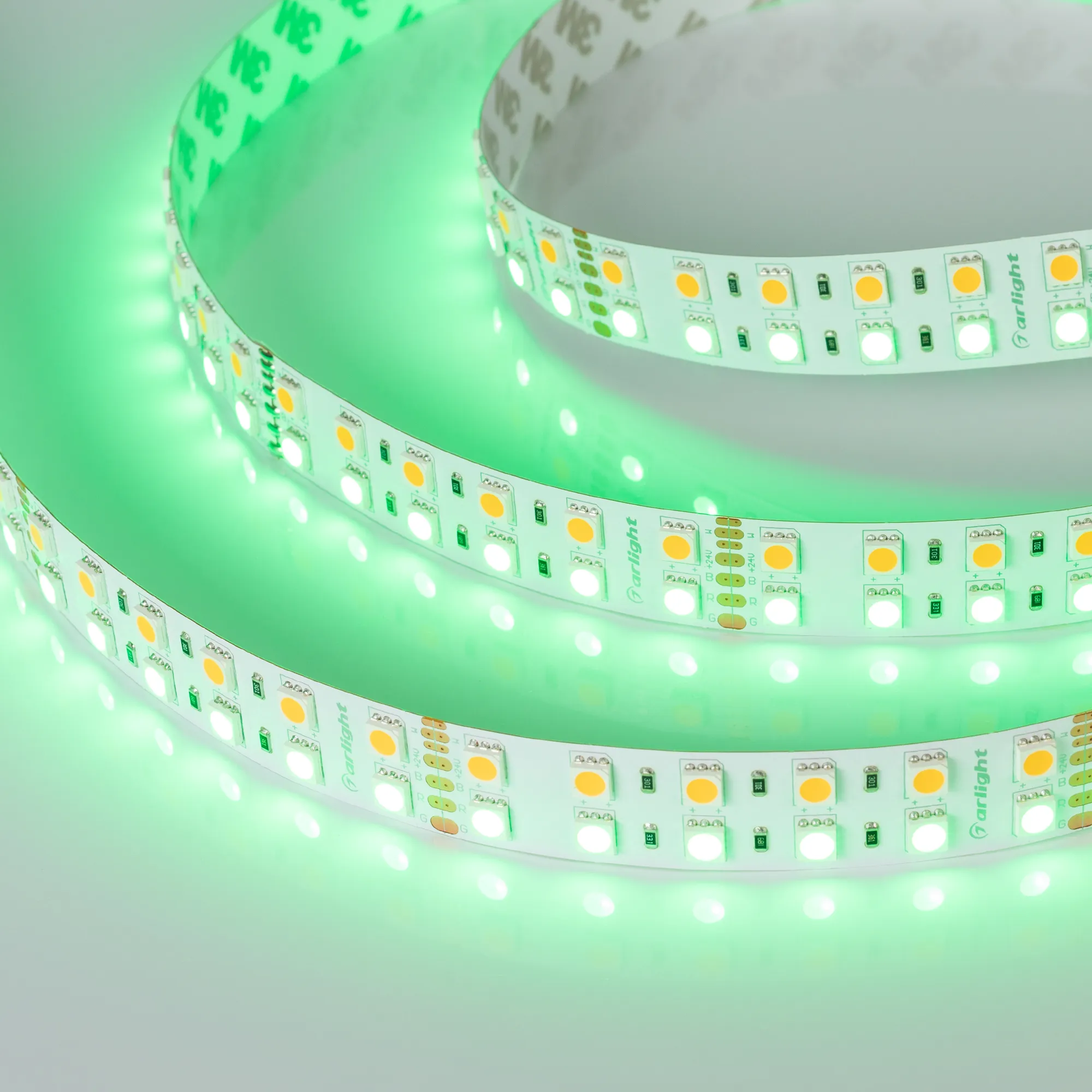 Лента светодиодная RT-B144-19mm 24V RGBW-Day (32 W/m, IP20, 5060, 5m) (Arlight, -) - изображение товара